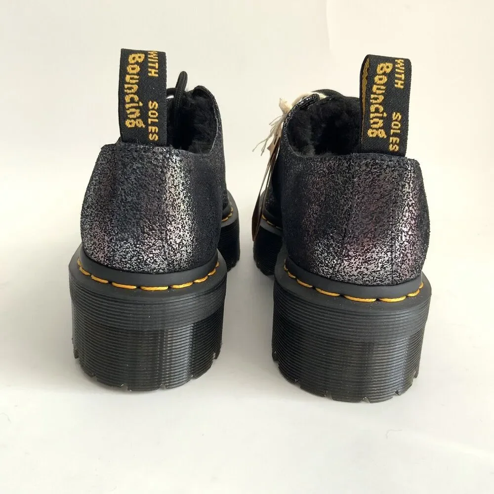 Dr. Martens black distressed